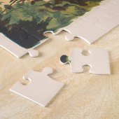 アンティグア・バーブーダパインタリートラベルアートヴィンテージ ジグソーパズル (側面)