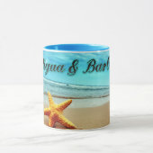 アンティグア・バーブーダヒトデ マグカップ (中央)