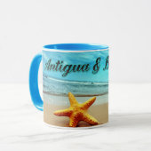 アンティグア・バーブーダヒトデ マグカップ (正面左)