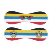 アンティグア・バーブーダ国旗とコート・オブ・アームズ 野球ボール (パネル)