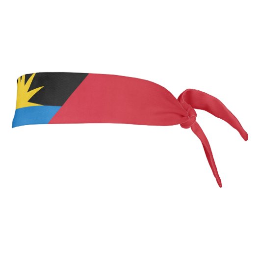 アンティグア・バーブーダ国旗のヘッドバンド タイヘッドバンド (回転90)