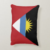 アンティグア・バーブーダ国旗 アクセントクッション (裏面(縦))