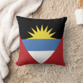 アンティグア・バーブーダ国旗 クッション (ブランケット)