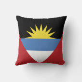 アンティグア・バーブーダ国旗 クッション (裏面)