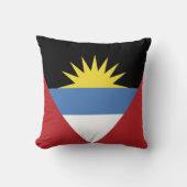 アンティグア・バーブーダ国旗 クッション (正面)