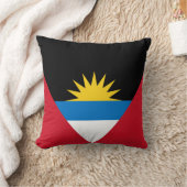 アンティグア・バーブーダ国旗 クッション (ブランケット)