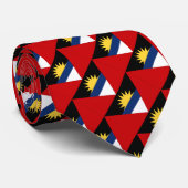 アンティグア・バーブーダ国旗 ネクタイ (ロール)
