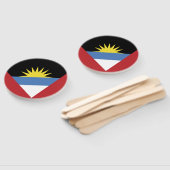 アンティグア・バーブーダ国旗 ハンドファン (組立なし)