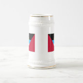 アンティグア・バーブーダ国旗 ビールジョッキ (中央)