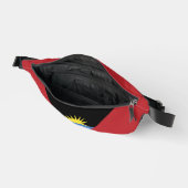 アンティグア・バーブーダ国旗 ファニーパック (見開き)