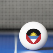 アンティグア・バーブーダ国旗 卓球ボール (ネット)
