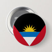 アンティグア・バーブーダ国旗 缶バッジ (正面&裏面)
