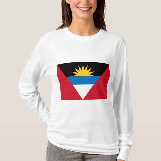 アンティグア・バーブーダ国旗 Tシャツ (正面)