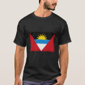 アンティグア・バーブーダ国旗 Tシャツ (正面)