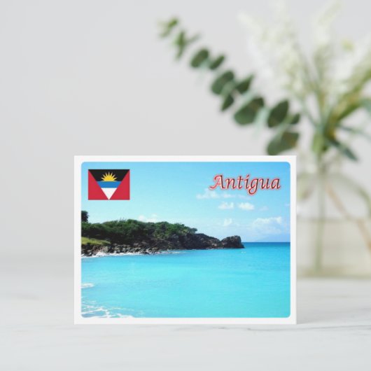 アンティグア・バーブーダ – アンティグア – ポストカード (スタンド正面)