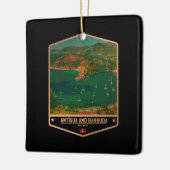 アンティグア・バーブーダ セラミックオーナメント (左)