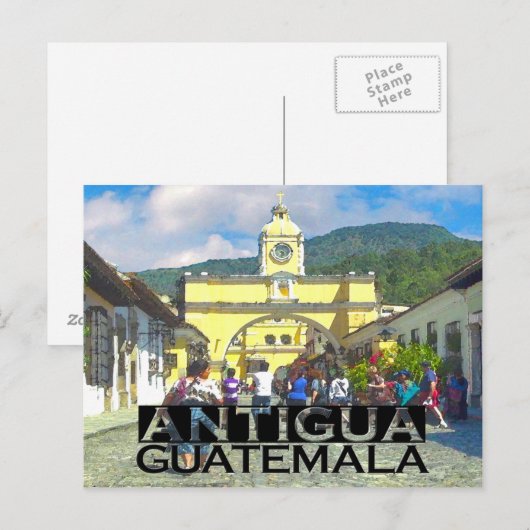 アンティグア ポストカード (正面/裏面)