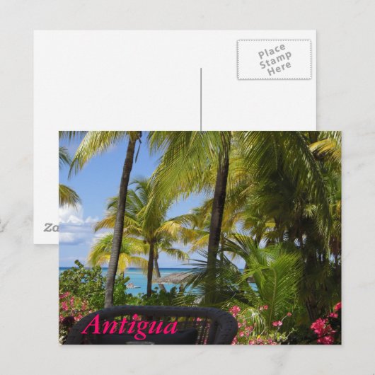アンティグア ポストカード (正面/裏面)