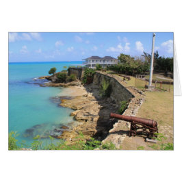 アンティグ空白のアのフォートジェームズの画像を持つカード