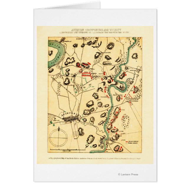 アンティタムの戦い – 南北戦争パノラママップ2 (正面)