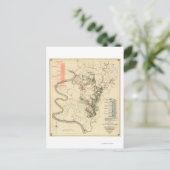 アンティタムの戦い – 南北戦争パノラママップ4 ポストカード (スタンド正面)