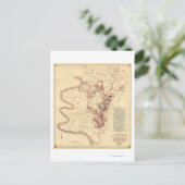 アンティタムの戦い – 南北戦争パノラママップ5 ポストカード (スタンド正面)