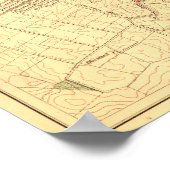 アンティタムの戦い – 南北戦争パノラママップ ポスター (角)