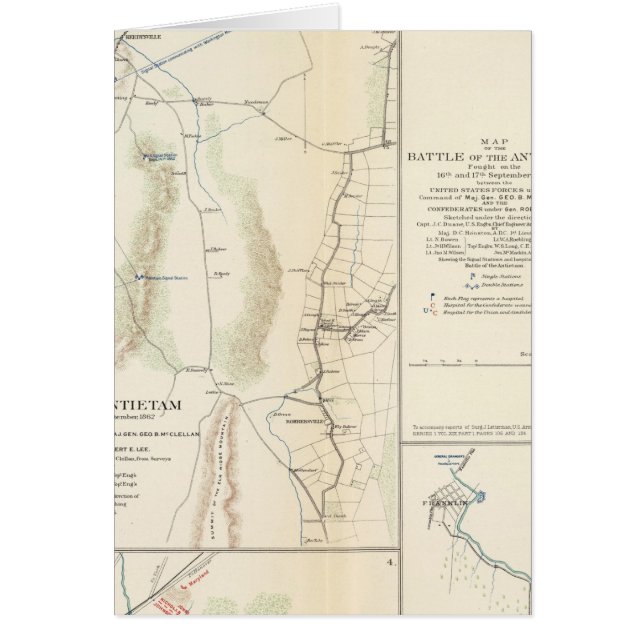 アンティタム、サフォーク、ゲチスバーグ (正面)