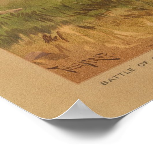 アンティタム・シャルプバーグの南北戦争戦 ポスター (角)