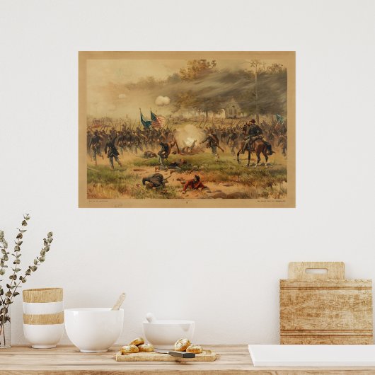 アンティタム・シャルプバーグの南北戦争戦 ポスター (キッチン)