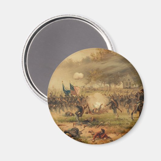 アンティタム・シャルプバーグの南北戦争戦 マグネット (正面/裏面)