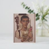 アンティノエのアンモニウスのファイウムポートレート ポストカード (スタンド正面)