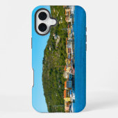 アンティパクソス島の港湾海岸 iPhoneケース (裏面)
