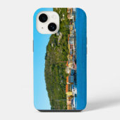 アンティパクソス島の港湾海岸 iPhoneケース (裏面)