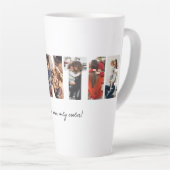 アンティフォトコラージュラテマグカップ カフェラテマグ (右アングル)