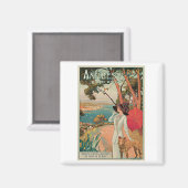 アンティブコートダジュールヴィンテージ マグネット (正面/裏面)