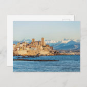 アンティブスの海岸線 ポストカード (正面/裏面)