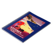 アンティブスヴィンテージポスターヨーロッパ ノートブック (左側)