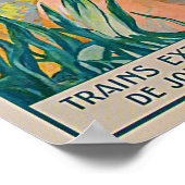 アンティベスコートダズールヴィンテージトラベル ポスター (角)