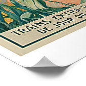 アンティベスコートDアズールヴィンテージ旅行ポスター ポスター (角)