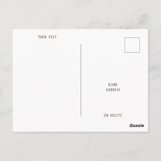 アンティベスフランスバケーションレトロヴィンテージはがき ポストカード (裏面)