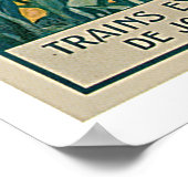 アンティベスフランスヴィンテージトラベル ポスター (角)