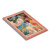 アンティベスフランスヴィンテージポスター ノートブック (右側)