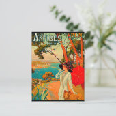 アンティベスフランスヴィンテージポスター ポストカード (スタンド正面)