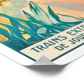 アンティベスフランスヴィンテージ旅行ポスター ポスター (角)