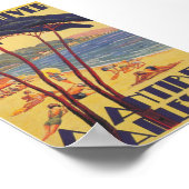 アンティベスフランスヴィンテージ旅行ポスター ポスター (角)