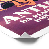 アンティベスフランスヴィンテージ旅行 ポスター (角)