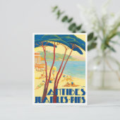 アンティベスフランスヴィンテージ旅行 ポストカード (スタンド正面)