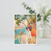 アンティベスフランスヴィンテージ旅行 ポストカード (スタンド正面)