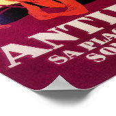 アンティベスヴィンテージポスターヨーロッパ ポスター (角)